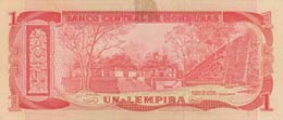 Honduras, 1 Lempira, 1974, AUNC (-), P58  ... 