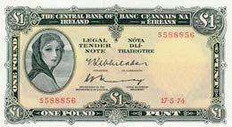 Ireland, 1 Pound, 1974, ... 