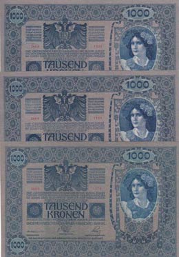 Austria, 1.000 Kronen, 1902, UNC, p59, ... 