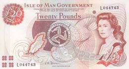 Isle of Man, 20 Pounds, ... 