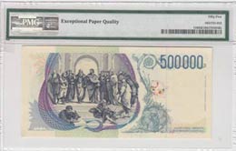 Italy, 500.000 Lire, 1997, AUNC, p118  PMG ... 