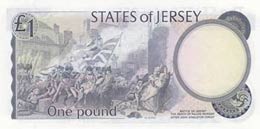 Jersey, 1 Pound , 1976-1988, UNC, p11b  ... 