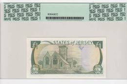 Jersey, 1 Pound, 1989, UNC, p15a  PCGS 66 ... 