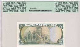 Jersey, 1 Pound, 1989, UNC, p15a  PCGS 64 ... 