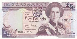 Jersey, 5 Pounds, 1989, ... 