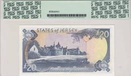 Jersey, 20 Pounds, 1993, UNC, p23a  Low ... 