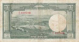 Jordan, 1 Pound, 1949/1952, VF, p6a  