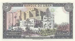 Lebanon, 50 Livres, 1964/1988, UNC, p65  