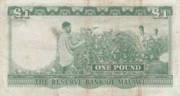 Malawi, 1 Pound, 1964, VF, P3a  