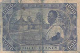 Mali, 1.000 Francs, 1960, FINE, p4  There ... 