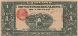 Mexico, 1 Peso, 1916, UNC, PS1135  