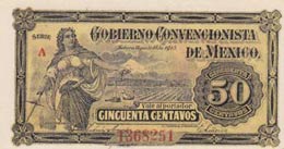Mexico, 50 Centavos, ... 