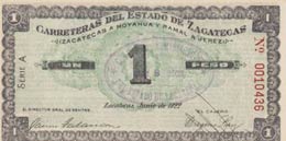 Mexico, 1 Peso, 1922, ... 