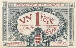 Monaco, 1 Franc, 1920, ... 