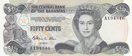 Bahamas, 1/2 Dollar, ... 