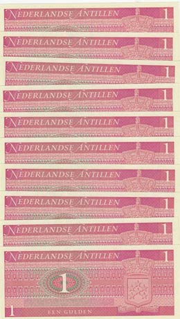 Netherlands Antilles, 1 Gulden, 1970, UNC, ... 