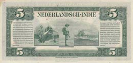 Netherlands Indies, 5 Gulden, 1943, AUNC, ... 