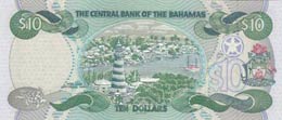 Bahamas, 10 Dollars, 2000, UNC, p64  