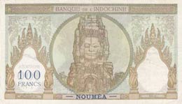 New Caledonia, 100 Francs, 1937, VF (+), ... 