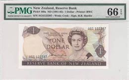 New Zealand, 1 Dollar , ... 