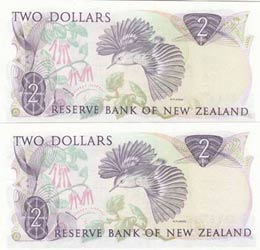 New Zealand, 2 Dollars, 1989, UNC, p170c, ... 