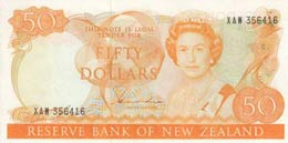 New Zealand, 50 Dollars, ... 