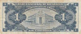 Nicaragua, 1 Cordoba, 1959, VF, p99c  