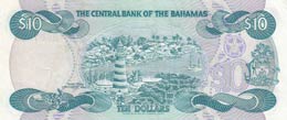 Bahamas, 10 Dollars, 1984, VF,p46a