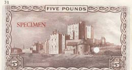 Isle of Man, 5 Pounds, 1961, UNC,p26cts, ... 