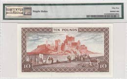 Isle of Man, 10 Pounds, 1972, AUNC,p31b