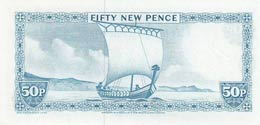 Isle of Man, 50 New Pence, 1979, UNC,p33