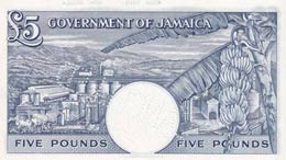 Jamaica, 5 Pounds, 1960, UNC,p43s, SPECİMEN