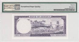 Jamaica, 10 Shillings, 1960, UNC,p51Be