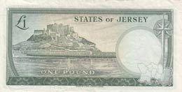 Jersey, 1 Pound, 1963, VF,p8b
