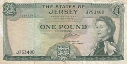 Jersey, 1 Pound, 1963, FINE,p8b