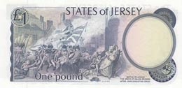 Jersey, 1 Pound, 1976, UNC,p11a