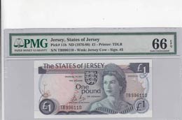 Jersey, 1 Pound, 1976, ... 