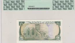 Jersey, 1 Pound, 1989, UNC,p15a, Very low ... 