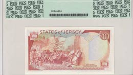 Jersey, 10 Pounds, 1993, UNC,p22a, Very high ... 