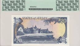 Jersey, 20 Pounds, 1993, UNC,p23a, Very high ... 
