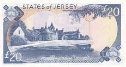 Jersey, 20 Pounds , 1993, UNC,p23a