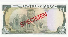 Jersey, 1 Pound, 2000, UNC,p26s, SPECIMEN