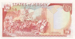 Jersey, 10 Pounds, 2000, UNC,p28a