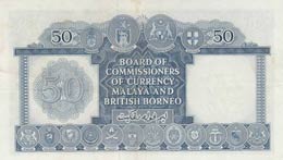 Malaya and British Borneo, 50 Dollars, 1953, ... 