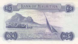 Mauritius, 5 Rupees, 1967, UNC,p30a, Low ... 