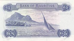 Mauritius, 5 Rupees, 1967, UNC,p30b