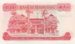 Mauritius, 10 Rupees, 1967, UNC,p31c