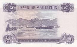 Mauritius, 50 Rupees, 1967, UNC,p33b
