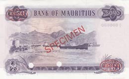 Mauritius, 50 Rupees, 1967, UNC,p33cs, ... 