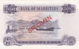 Mauritius, 50 Rupees, 1978, UNC,pCS1, ... 